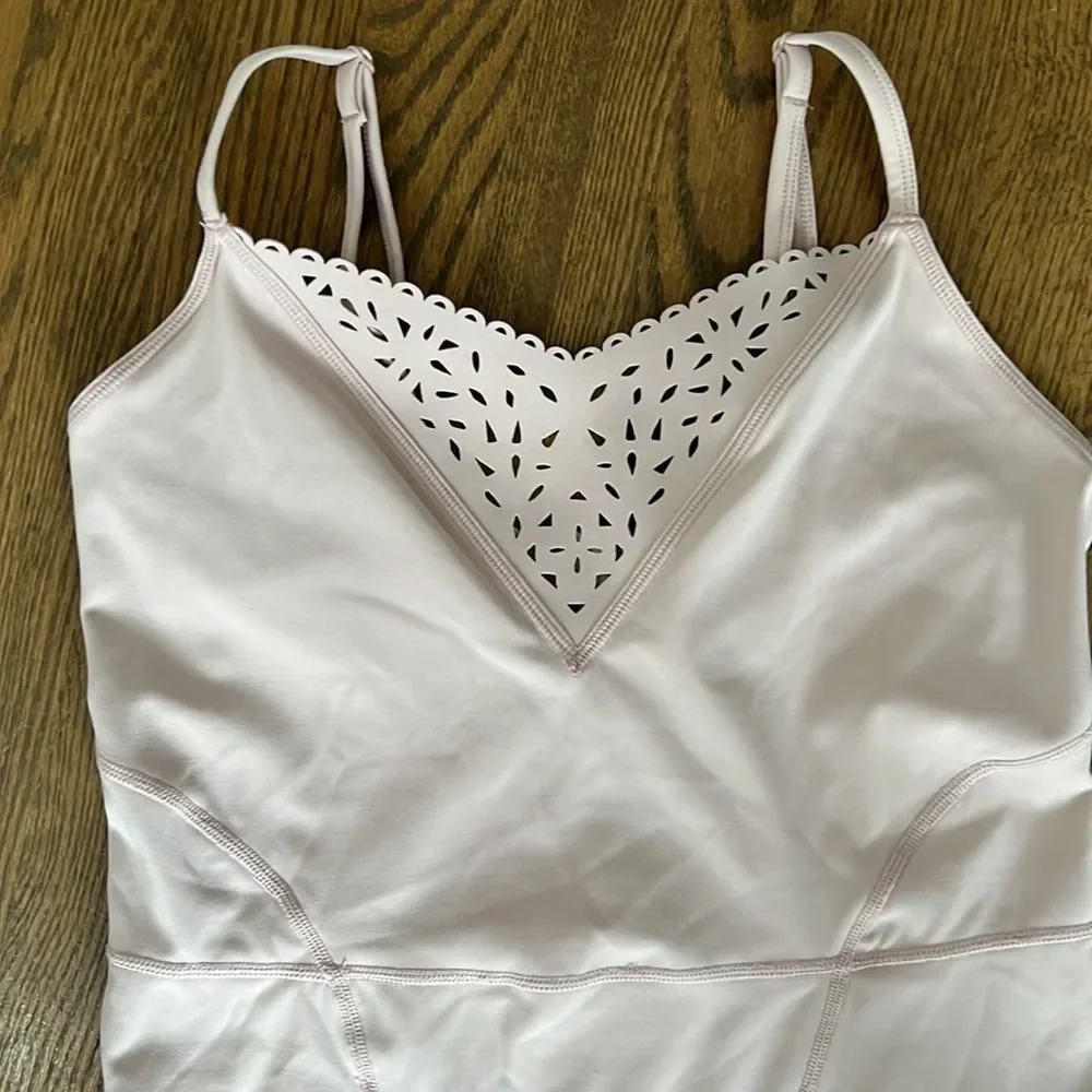 Free People Movement Touch The Sky Onesie in Pink Salt bodysuit Women’s Large - Picture 6 of 14